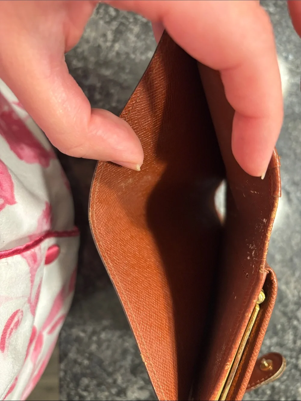 Louis Vuitton iconic monogram
